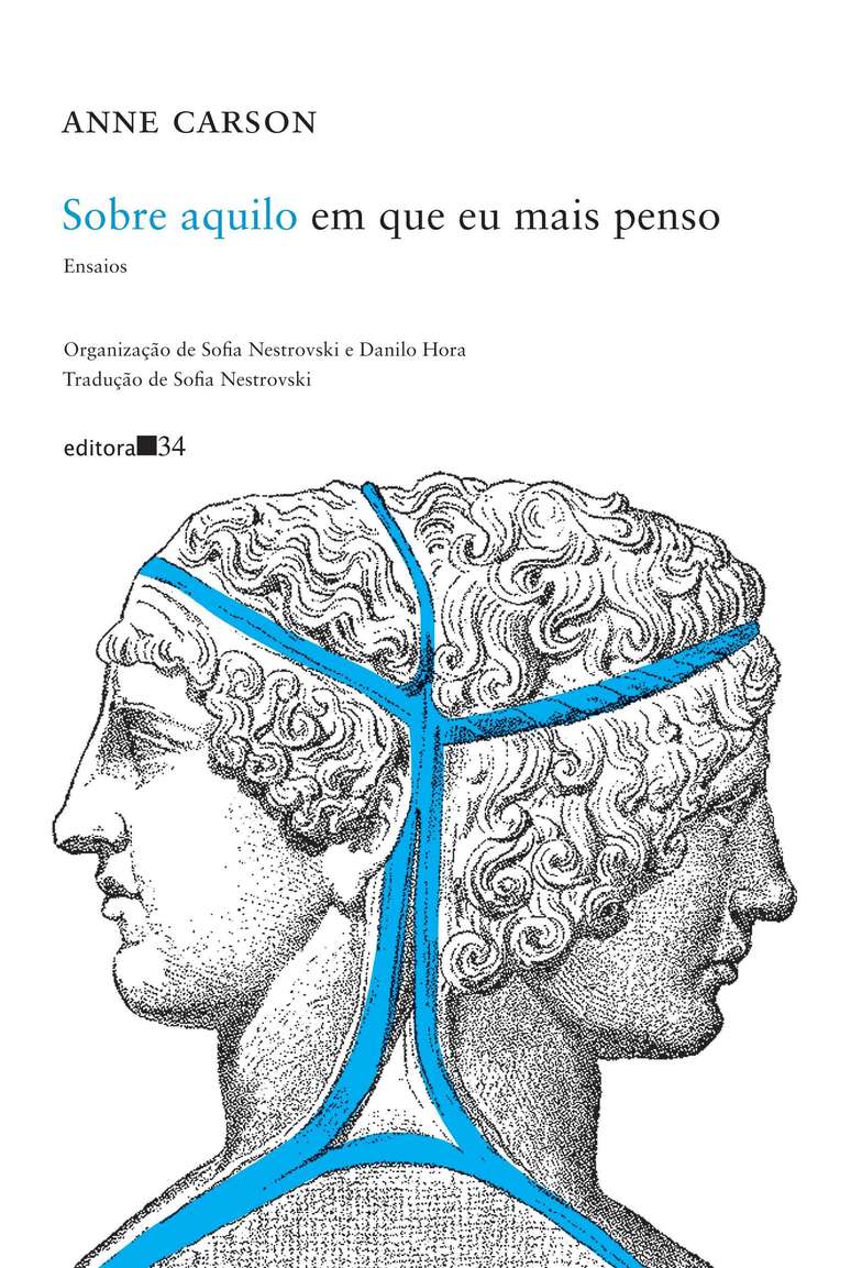Capa do livro Sobre Aquilo em que eu Mais Penso, de Anne Carson