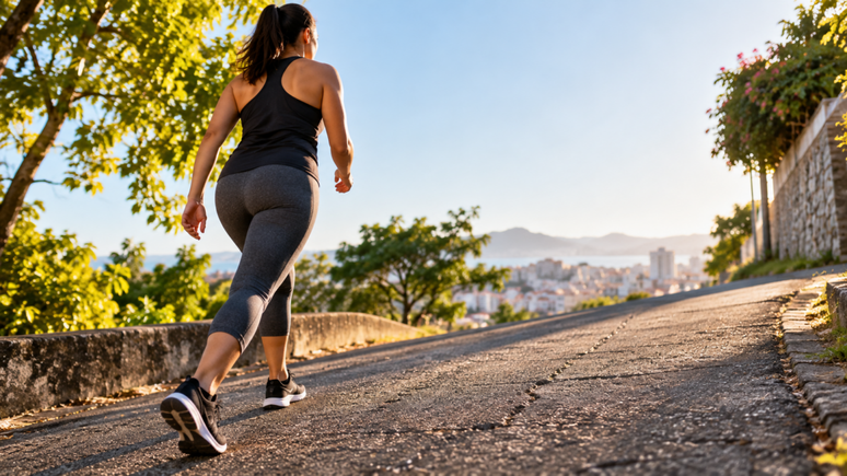 Uma caminhada com pequenas subidas pode aumentar a intensidade do exerc&iacute;cio. Saiba por que a inclina&ccedil;&atilde;o exige mais das pernas e da respira&ccedil;&atilde;o.