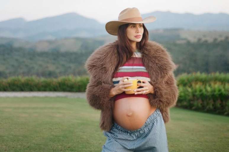 Steph Olive &eacute; filha do tetracampe&atilde;o mundial Bebeto e espera chegada do terceiro filho &ndash;