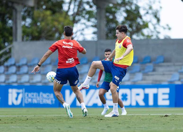 Treino do Bahia no CT Evaristo de Macedo &ndash;