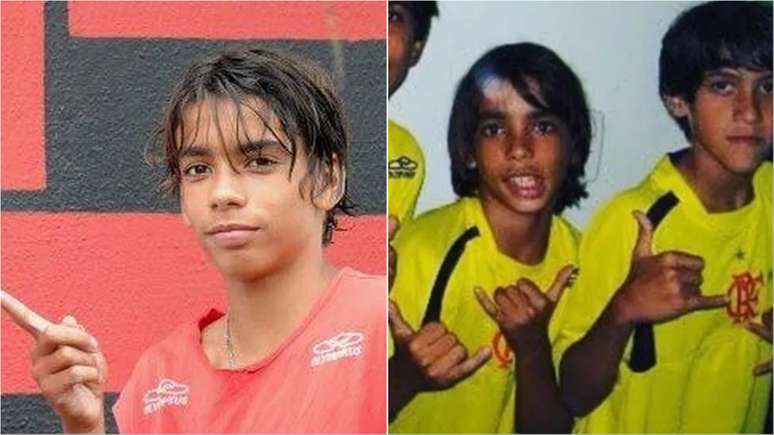 Fotos de Paquet&aacute; quando era crian&ccedil;a