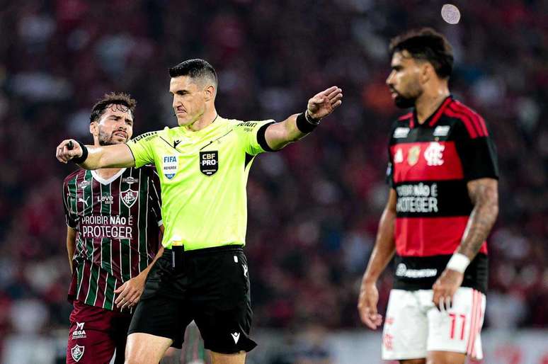 &Aacute;rbitro Rafael Rodrigo Klein apitou o cl&aacute;ssico entre Flamengo e Fluminense &ndash;