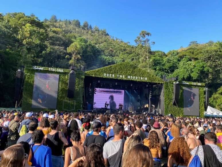 Festival Rock The Mountain em 2022, em Petr&oacute;polis