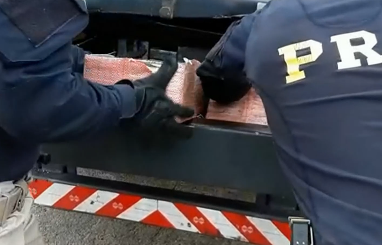 Apreens&otilde;es feitas pela Pol&iacute;cia Rodovi&aacute;ria Federal (PRF) durante a Opera&ccedil;&atilde;o Eredit&agrave;, em 2019