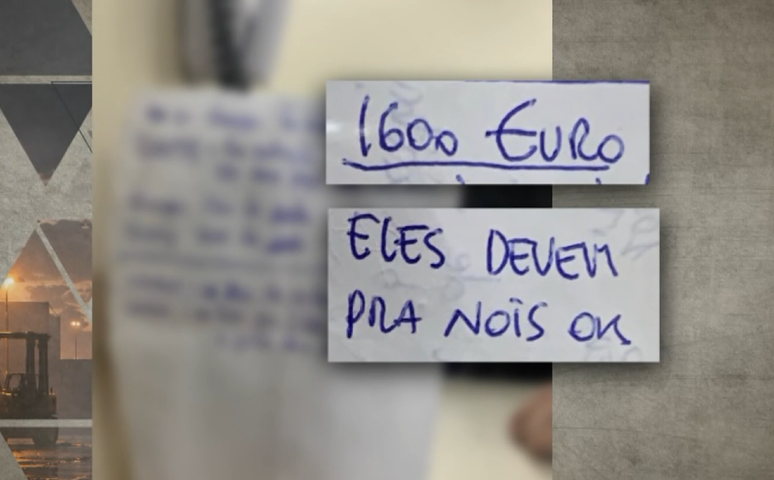 Bilhetes enviados pelos presos da Opera&ccedil;&atilde;o Eredit&agrave;, em 2019, com orienta&ccedil;&otilde;es sobre quem estava devendo para a m&aacute;fia italiana