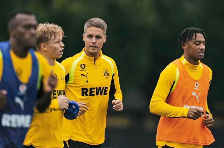 Uma vit&oacute;ria sobre o Bodo pode deixar o Borussia em situa&ccedil;&atilde;o confort&aacute;vel na Champions &ndash; Divulga&ccedil;&atilde;o/BVB 09