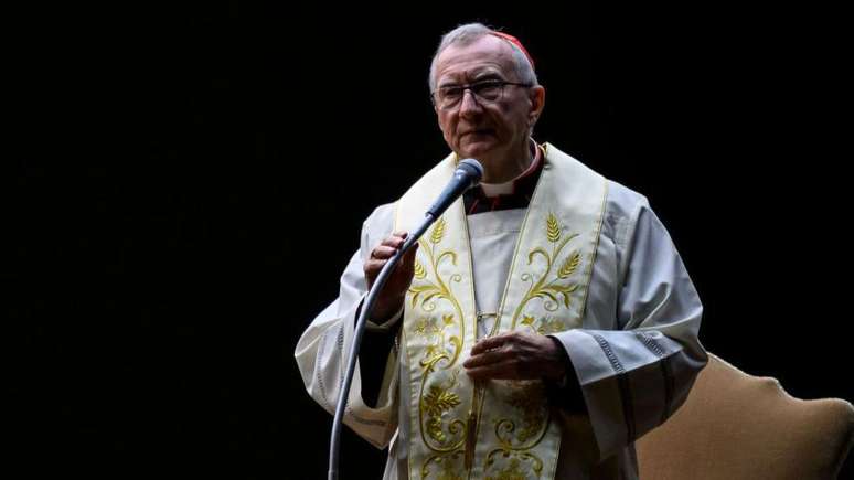 O cardeal Pietro Parolin &eacute; o secret&aacute;rio de Estado do Vaticano