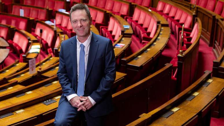 Deputado Benoit Larrouquis, represetante dos franceses que moram na Am&eacute;rica Latina.