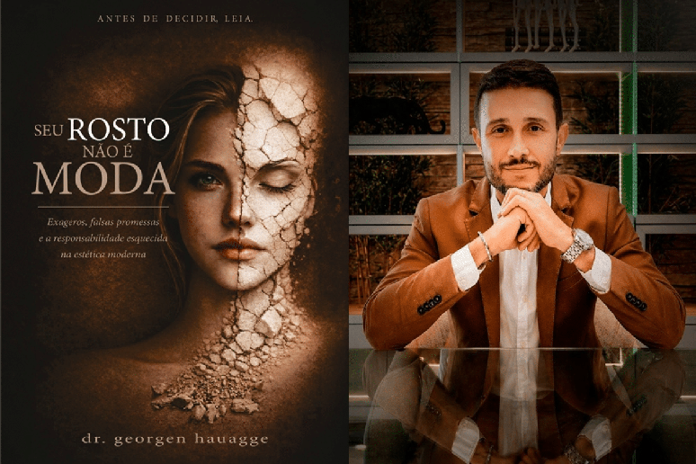 A obra &ldquo;Seu rosto n&atilde;o &eacute; moda&rdquo;, do Dr. Georgen Hauagge, prop&otilde;e uma reflex&atilde;o sobre os padr&otilde;es de beleza e a responsabilidade nos procedimentos est&eacute;ticos 