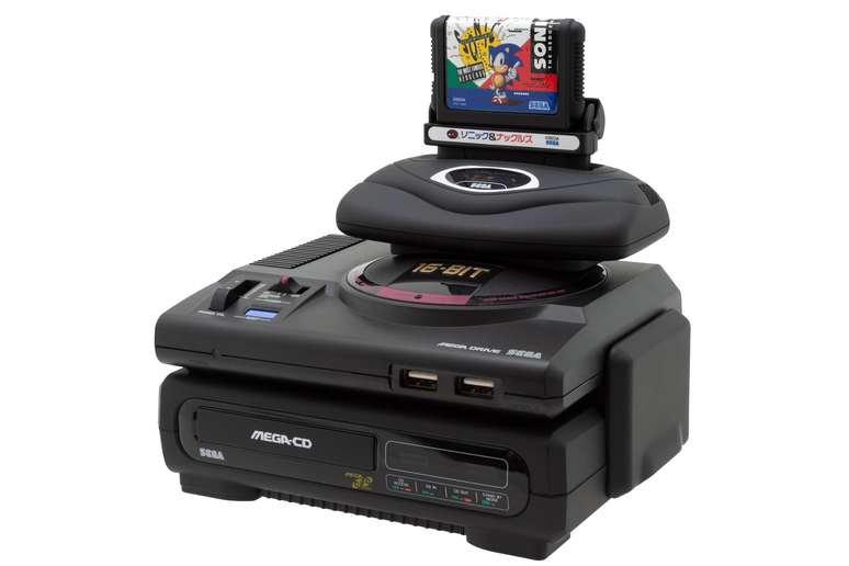 O Mega Drive Tower Mini &eacute; um kit de acess&oacute;rios em miniatura lan&ccedil;ado pela Sega em 2019