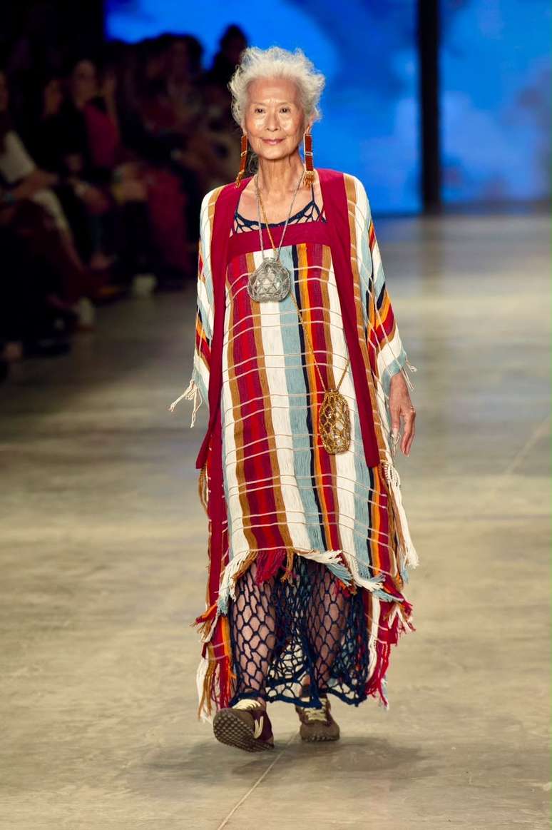 Catarina Mina no SPFW 