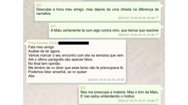 Grupo Globo demite diretor-geral Fred Kachar após vazamento de ...