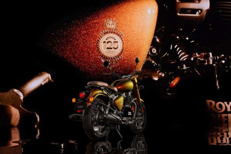 Royal Enfield Classic 650 Hypershift da edi&ccedil;&atilde;o de 125 anos