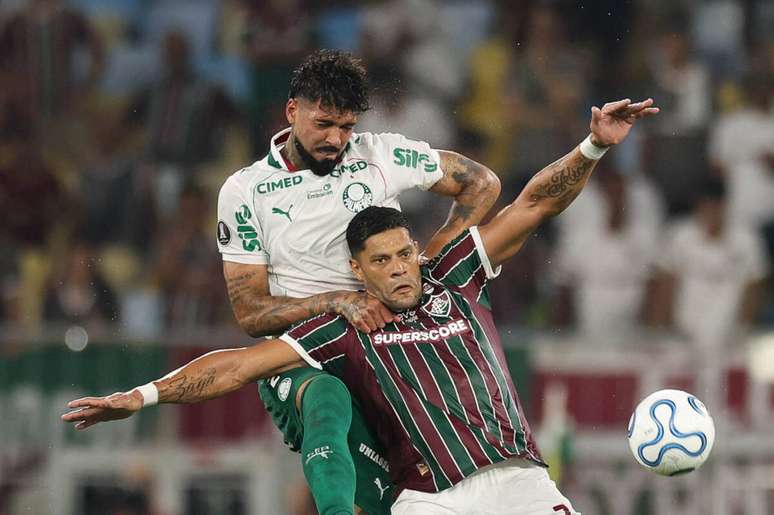 Barboza em a&ccedil;&atilde;o com a camisa do Palmeiras diante do Fluminense no Maracan&atilde; &ndash;