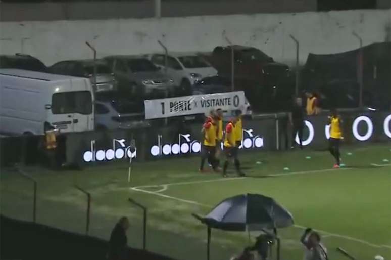 O placar &ldquo;eletron&ocirc;nico&rdquo; da Ponte Preta &ndash;