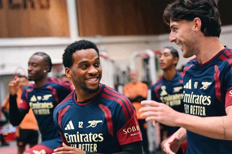 Arsenal se prepara para enfrentar o Nottingham Forest &ndash; Reprodu&ccedil;&atilde;o/Instagram