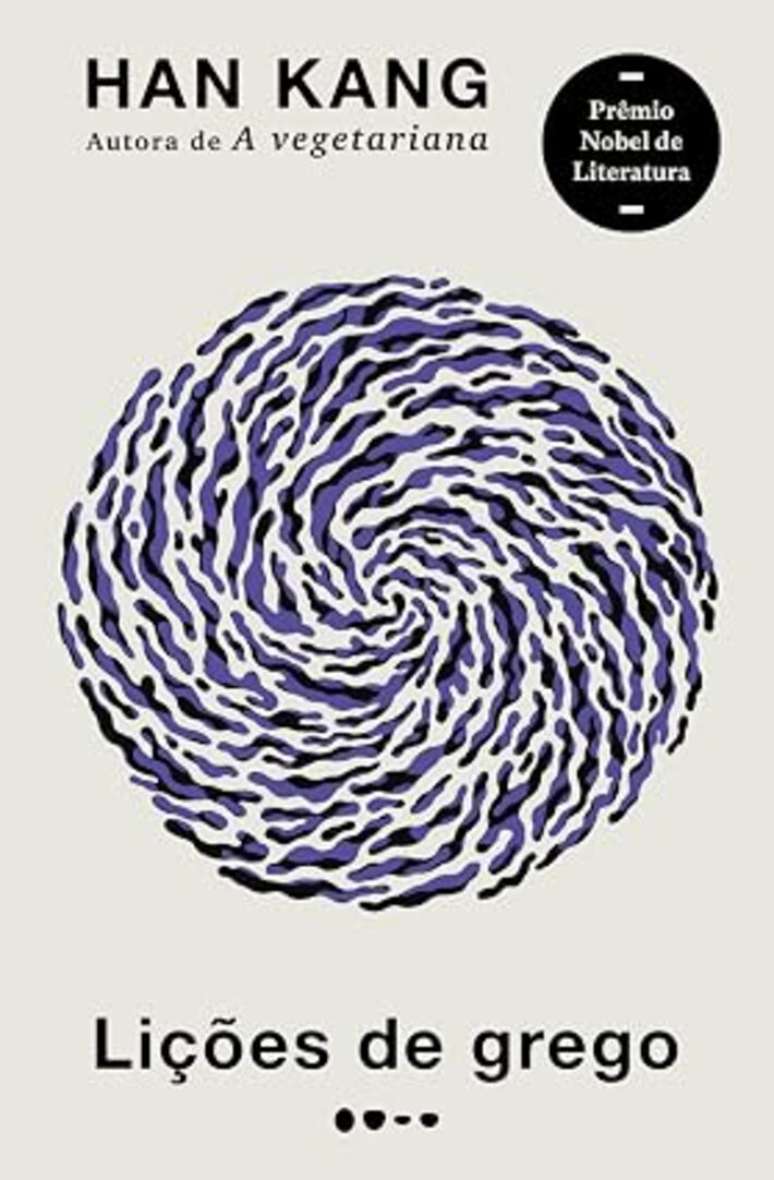 Capa do livro 'Li&ccedil;&otilde;es de Grego', de Han Kang