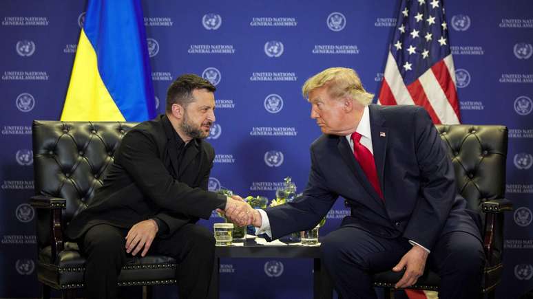 Zelensky e Trump trocaram farpas recentemente