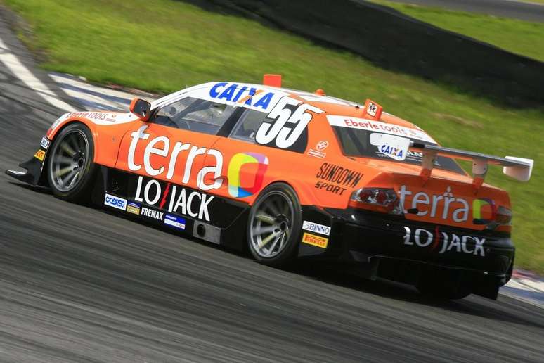 Christian Fittipaldi em 2006, &eacute;poca em que competiu na Stock Car