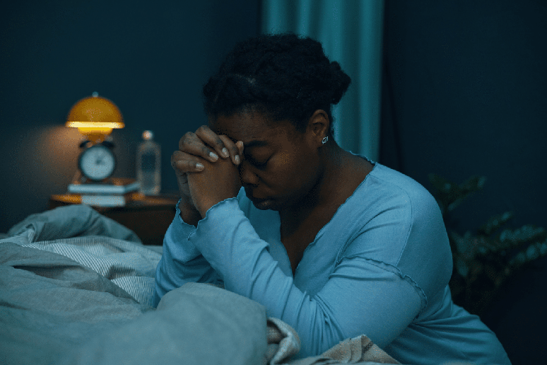 A ora&ccedil;&atilde;o e a respira&ccedil;&atilde;o consciente podem favorecer momentos de tranquilidade antes de dormir 