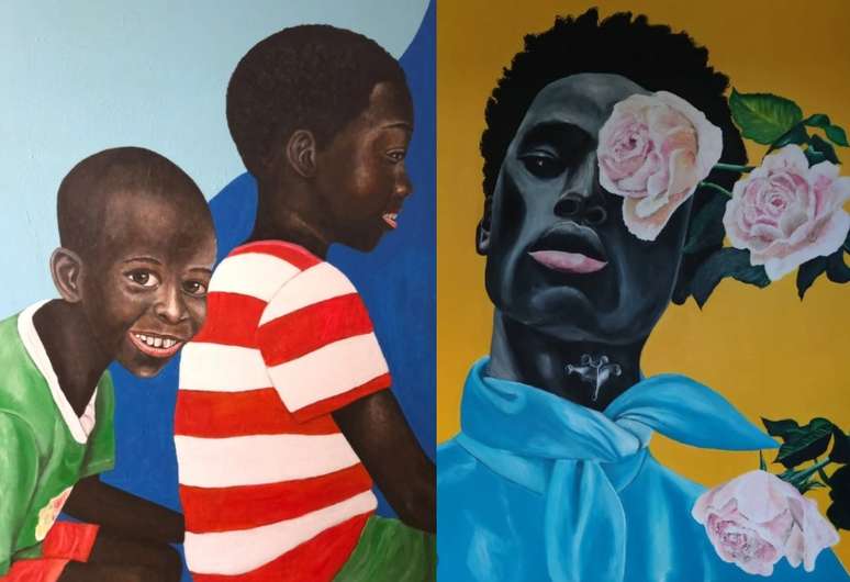 O preto como protagonista: Otiniel Lins valoriza a fisionomia e a cultura da negritude
