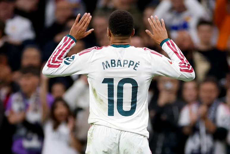 Mbapp&eacute;, mais uma vez, foi o grande destaque do Real Madrid &ndash;