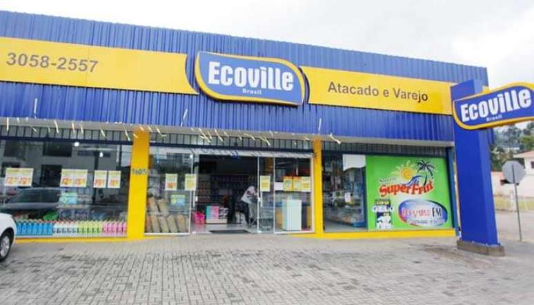 Fachada da loja Ecoville