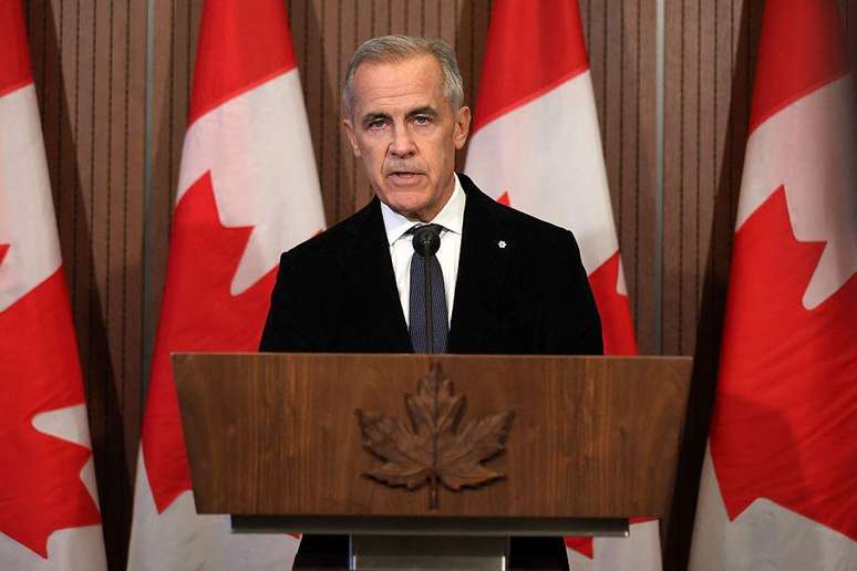 O primeiro-ministro canadense, Mark Carney, disse que os habitantes de Alberta tomaram 'uma decis&atilde;o clara'