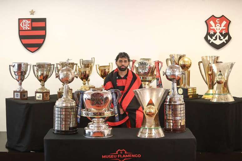 Gabigol tem in&uacute;meros trof&eacute;us pelo Flamengo &ndash;