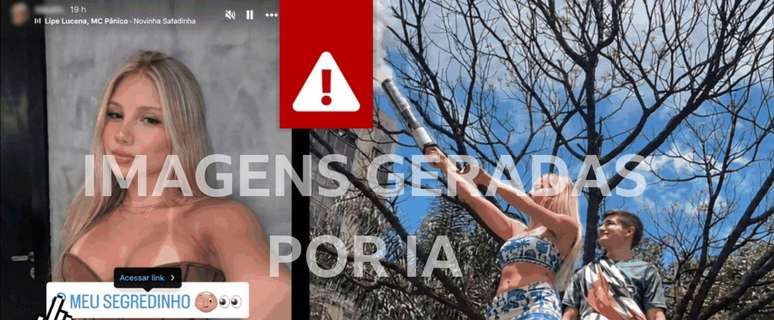 Perfil com mais de 500 mil seguidores usou IA para incluir mulher em manifesta&ccedil;&atilde;o pr&oacute;-Bolsonaro; p&aacute;gina vende conte&uacute;do adulto