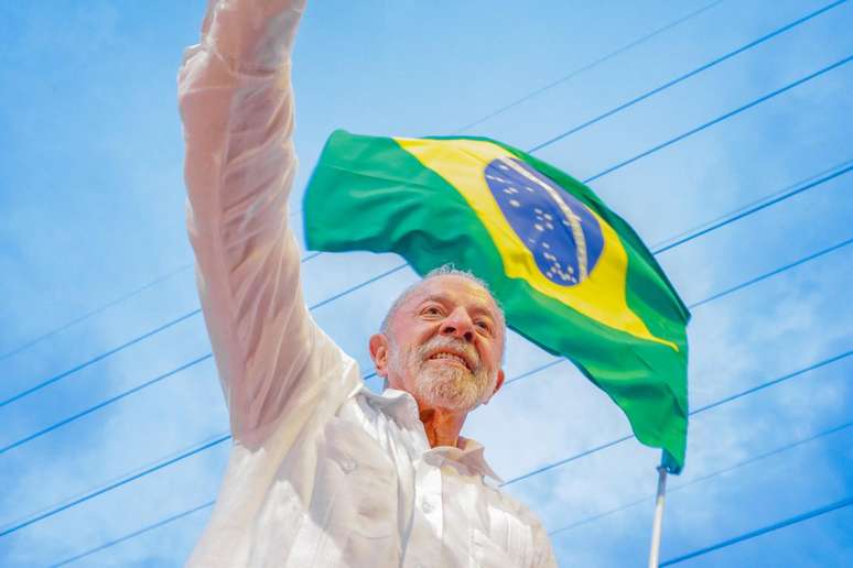O presidente Lula (PT)