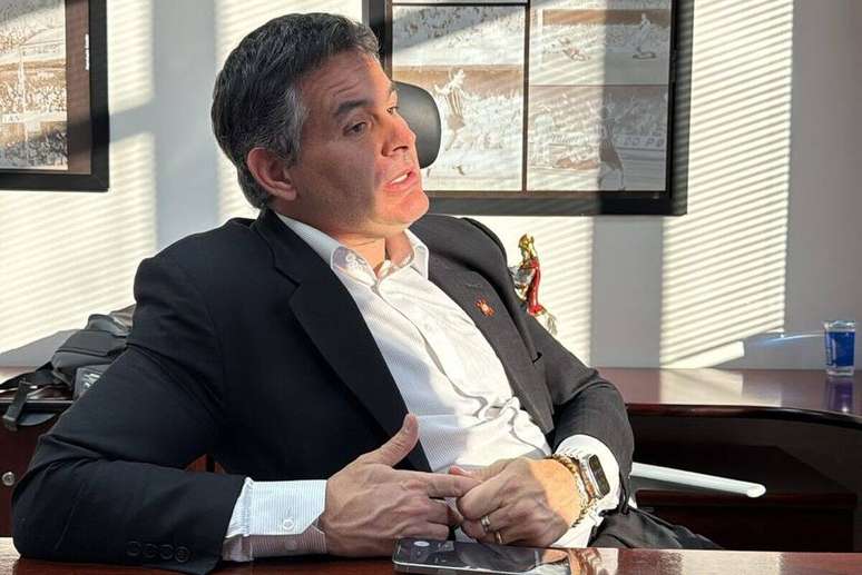 Armando Mendon&ccedil;a, vice-presidente do Corinthians &ndash;