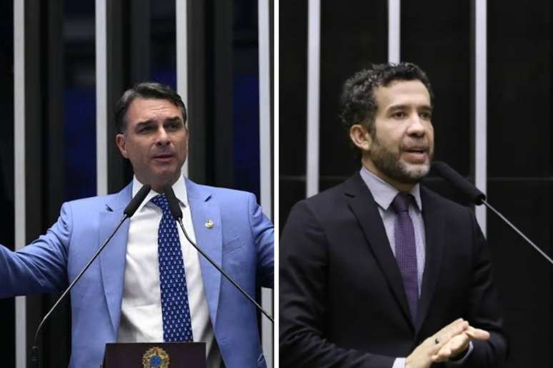 Fl&aacute;vio Bolsonaro | Andr&eacute; Janones