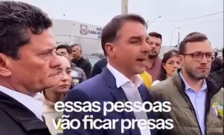 An&uacute;ncios veiculados por Fl&aacute;vio destacam pauta da seguran&ccedil;a p&uacute;blica