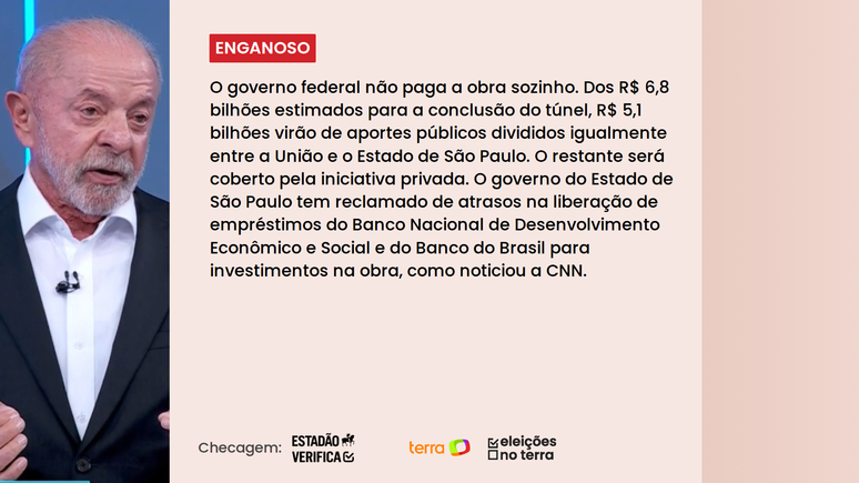 Dinheiro t&uacute;nel de santos 2