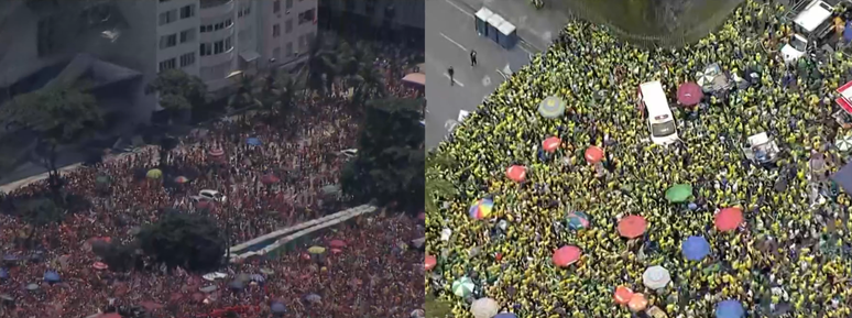 Rio e BH tem atos de Lula e Fl&aacute;vio