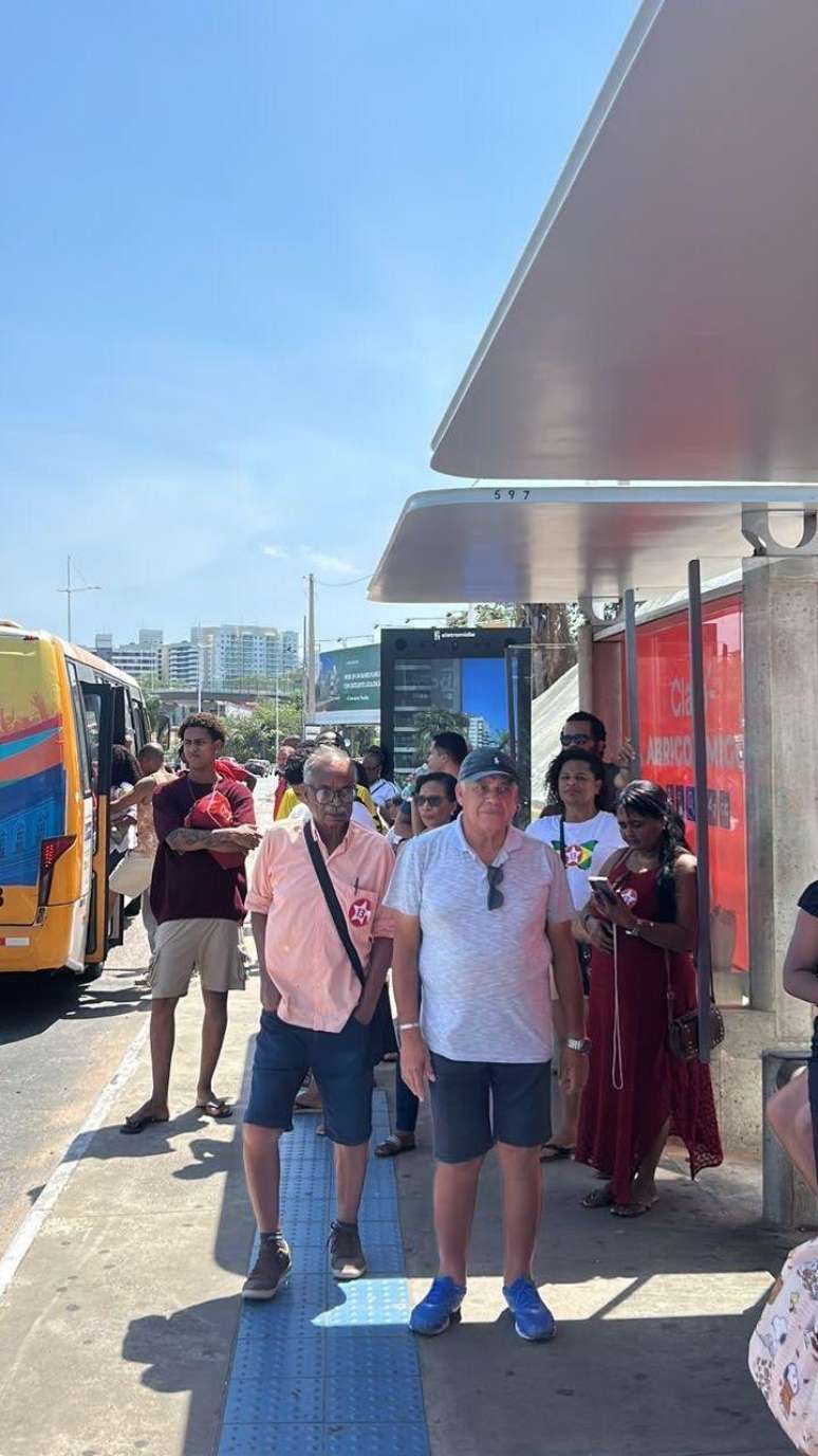 'Tinha muita gente no ponto', relata Pedro Rocha, morador do bairro da Gra&ccedil;a, em Salvador