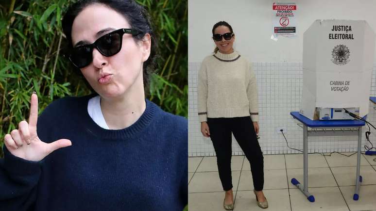 Tata Werneck, Wanessa Camargo e mais famosos v&atilde;o &agrave;s urnas para votar