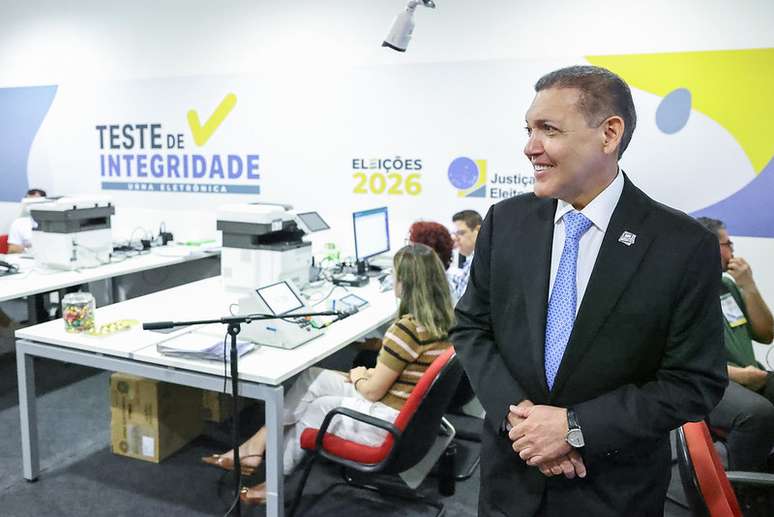 Presidente do TSE visita unidades do TSE no 2&ordm; turno das elei&ccedil;&otilde;es - 25/10/2026