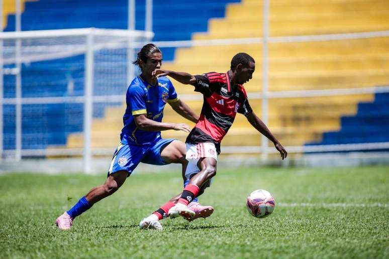No fim de semana, Flamengo fez 3 a 0 no Sampaio Correa pelo Carioca da categoria &ndash;