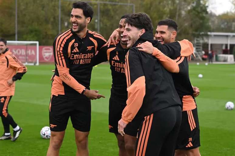 Atividade de prepara&ccedil;&atilde;o dos Gunners &ndash; Divulga&ccedil;&atilde;o