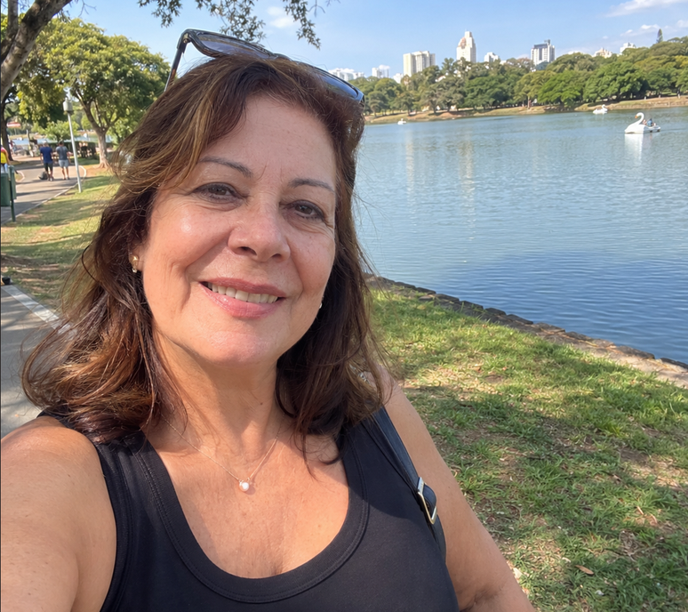 Empres&aacute;ria Regina Moreira, 63, moradora de Campinas (SP)