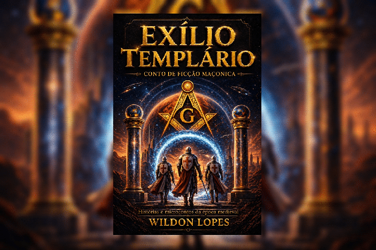 &ldquo;Ex&iacute;lio templ&aacute;rio&rdquo; mistura hist&oacute;ria, simbolismo ma&ccedil;&ocirc;nico e fic&ccedil;&atilde;o cient&iacute;fica em uma narrativa que conecta os Templ&aacute;rios, a Ma&ccedil;onaria e viagens futuristas a Marte 
