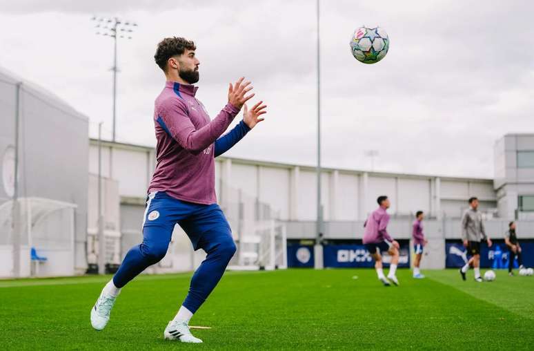 Atividade de prepara&ccedil;&atilde;o do City antes de encarar o Brighton &ndash;