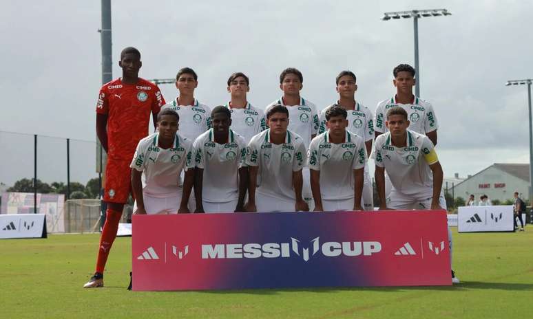 Palmeiras no torneio Messi Cup &ndash;