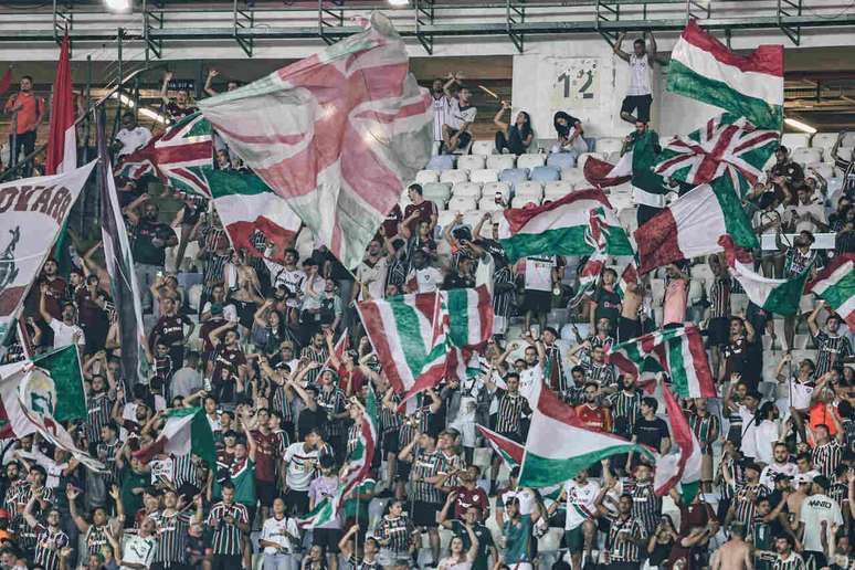 Torcida do Fluminense no Maracan&atilde; &ndash;