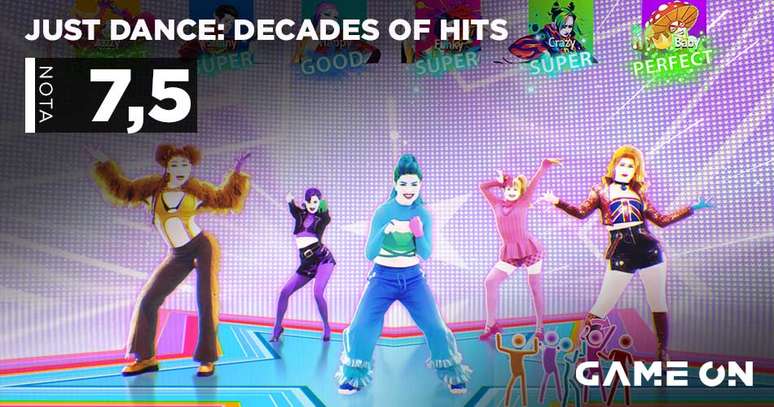 Just Dance: Decades of Hits - Nota 7,5
