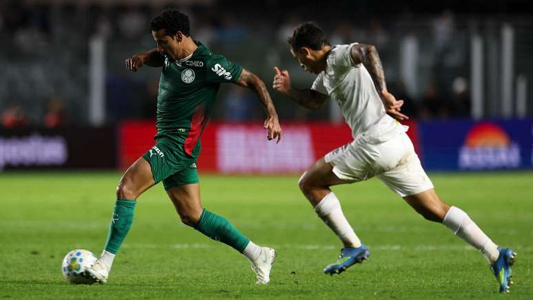 Palmeiras e Santos ficam no 0 a 0 na Vila Belmiro pelo Campeonato Brasileiro &ndash;