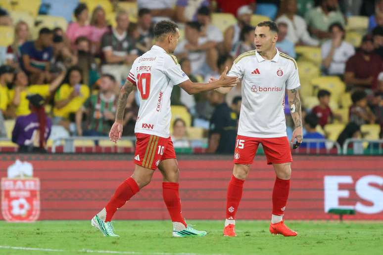 Alan Patrick marcou o gol do Internacional diante do Fluminense &ndash;