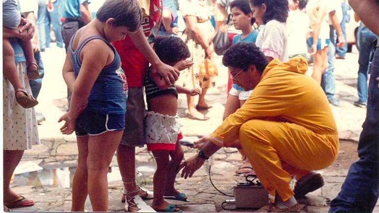 Cerca de 100 mil pessoas foram submetidas a testes para detectar contamina&ccedil;&atilde;o radioativa quando foi descoberto o incidente em Goi&acirc;nia, no ano de 1987